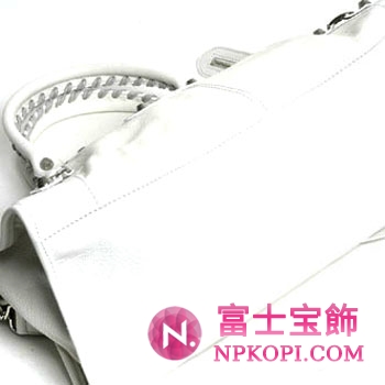 バレンシアガ（BALENCIAGA）ザ・ジャイアント パートタイム　レディースハンドバッグ　ホワイト　282009-D94JN-9070